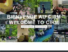Tablet Screenshot of cirm-math.fr